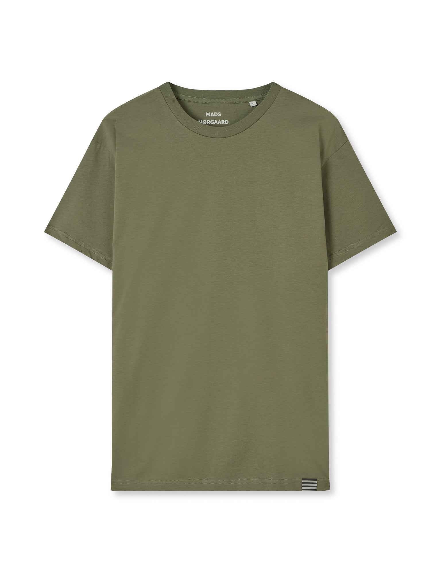 Mads Nørgaard Organic Thor Tee HW24 in Army