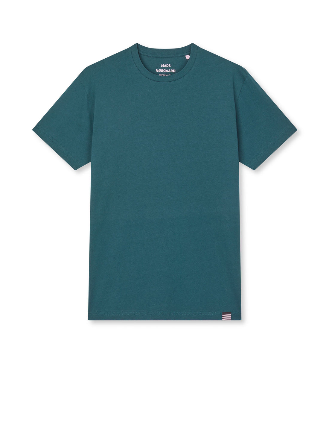 Mads Nørgaard Men Organic Thor Tee in Deep Sea