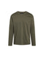 Mads Nørgaard Organic Thor Tee LS HW24 in Army