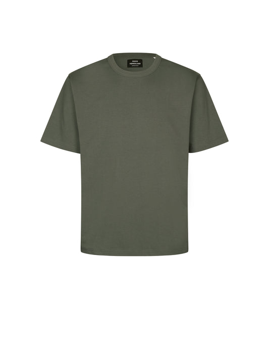 Mads Nørgaard Combed Jersey Thorbjørn Tee in Beluga