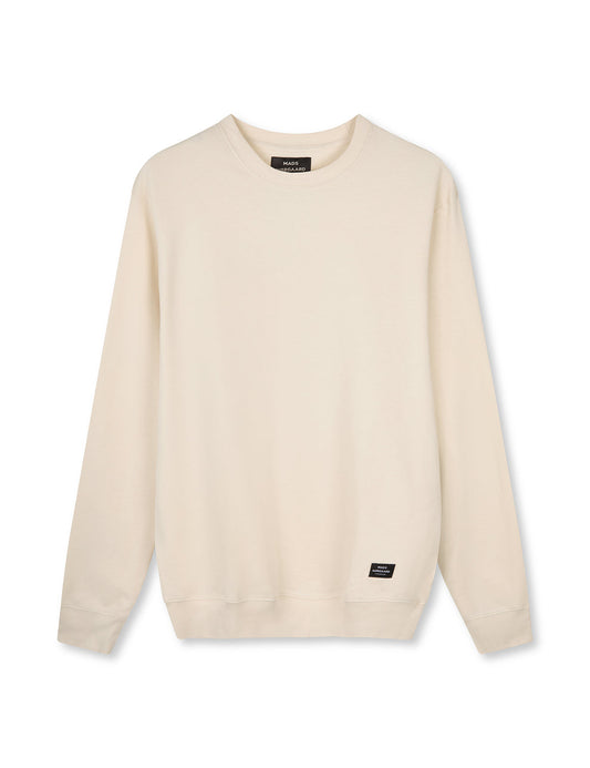 Mads Nørgaard Light Terry Asker Sweat in Birch
