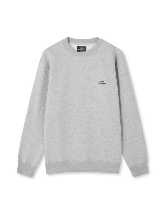 MADS NØRGAARD Standard Crew Logo Sweat HW24