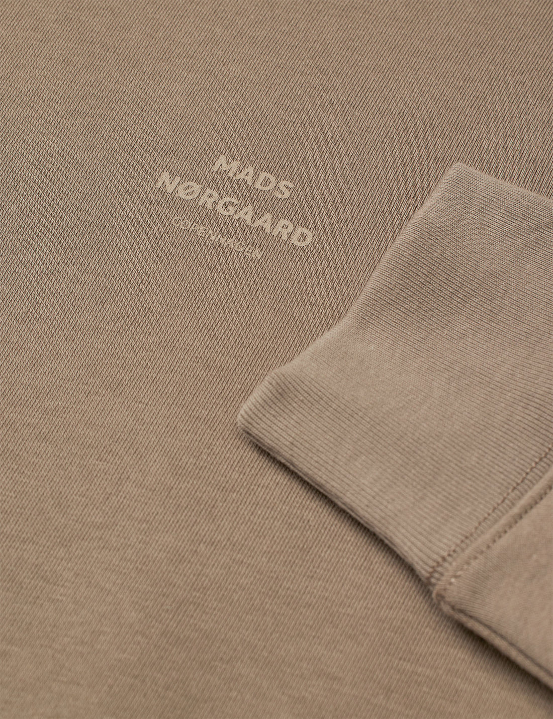 MADS NØRGAARD Standard Crew Logo Sweat