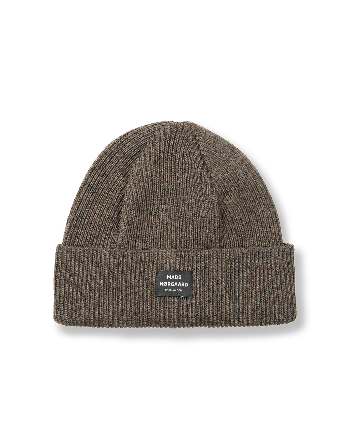 Mads Nørgaard Wool Ask Beanie in Tarmac