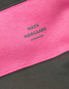MADS NØRGAARD Standard Crew Panel Logo Sweat