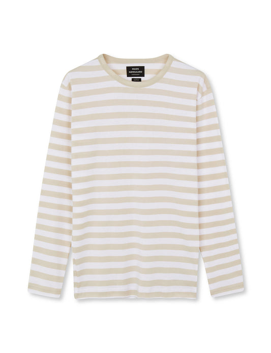 MADS NØRGAARD Midi Rib Tobias Tee LS