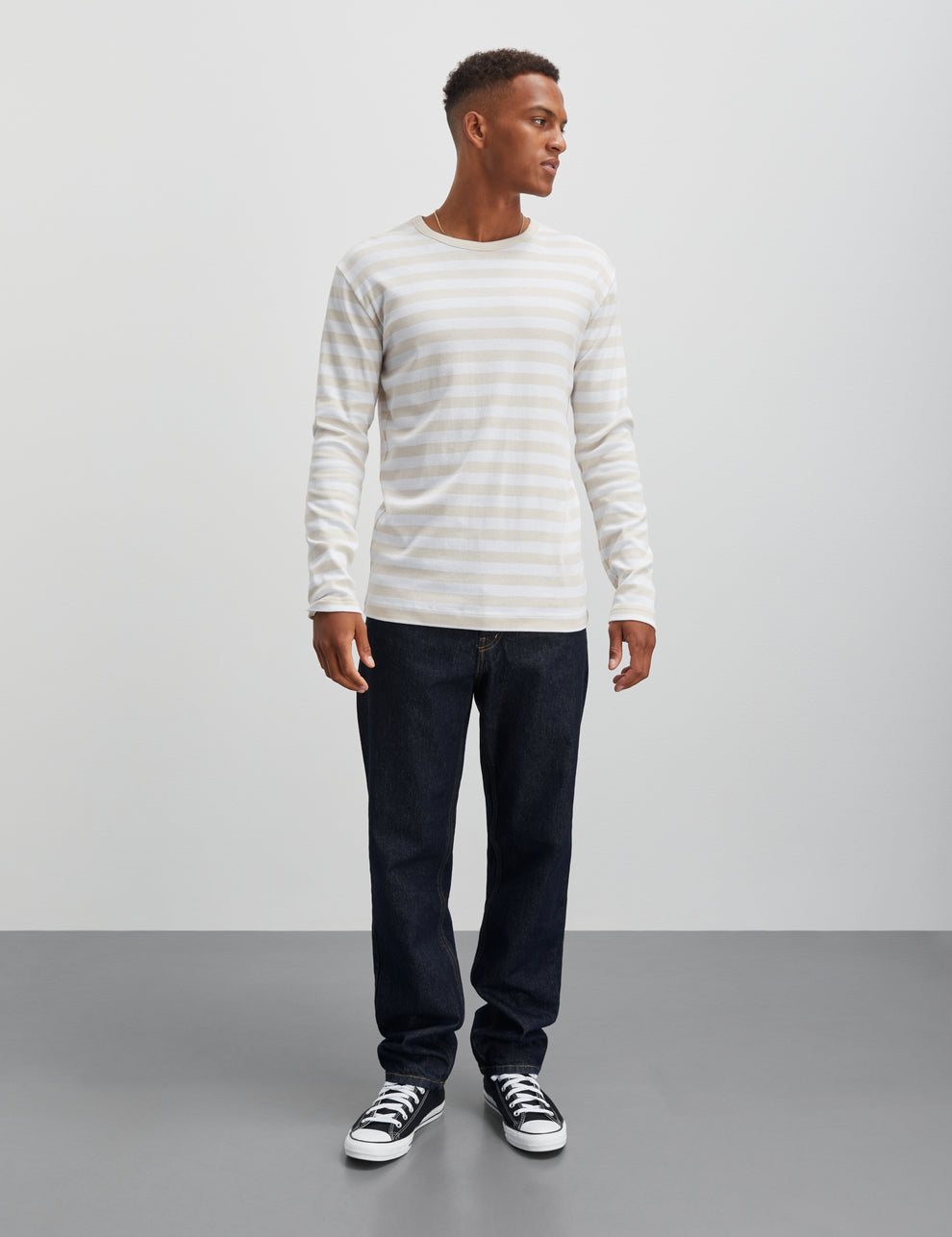 Mads Nørgaard Midi Rib Tobias Tee LS