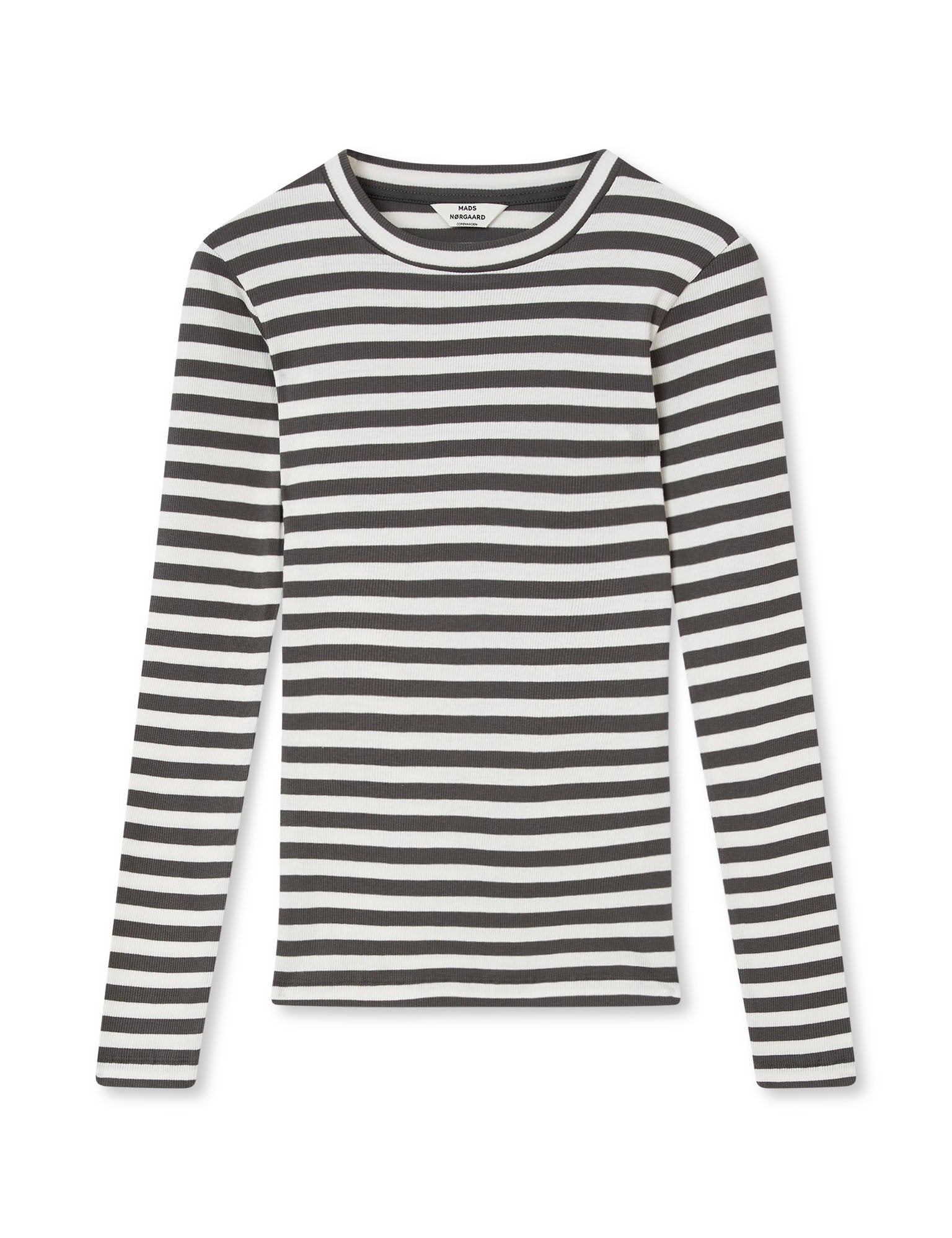 Mad Nörgaard  Tuba Tee LS 2x2 Cotton Stripe