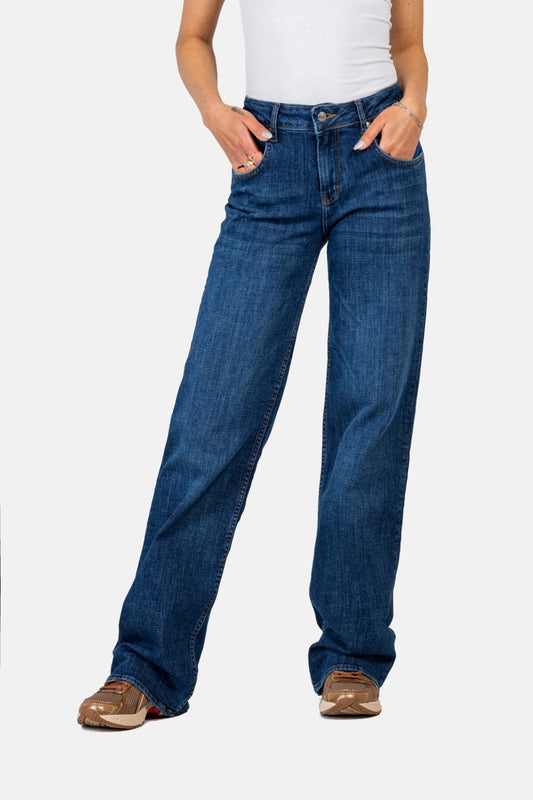 Reell Holly Jeans in Dark Blue Vintage