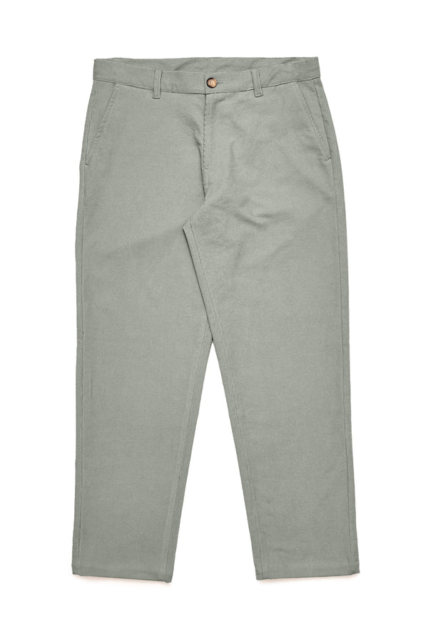 Mazine Herren Corduroy Pants Organic Cotton in seagrass