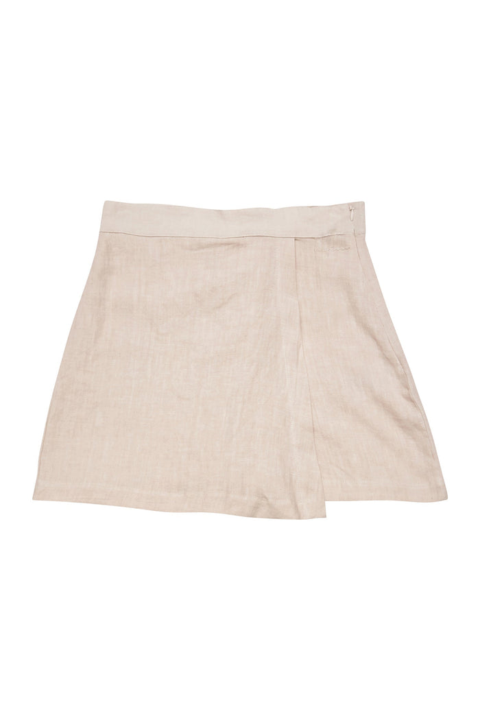 Mazine Damen Linen Skort in moon