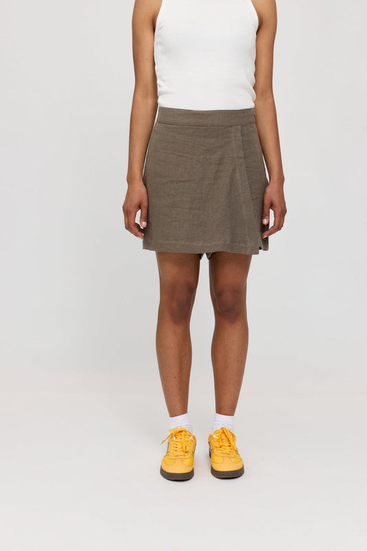 Mazine Damen Linen Skort