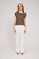Mazine Damen Cropped T Loose Fit LENZING™ ECOVERO™