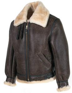 Schott B-3 Bomber jacket, sheepskin leather