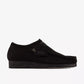 Clarks Wallabee Mens Shoes 26155519 in Black Sde