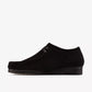 Clarks Wallabee Mens Shoes 26155519 in Black Sde