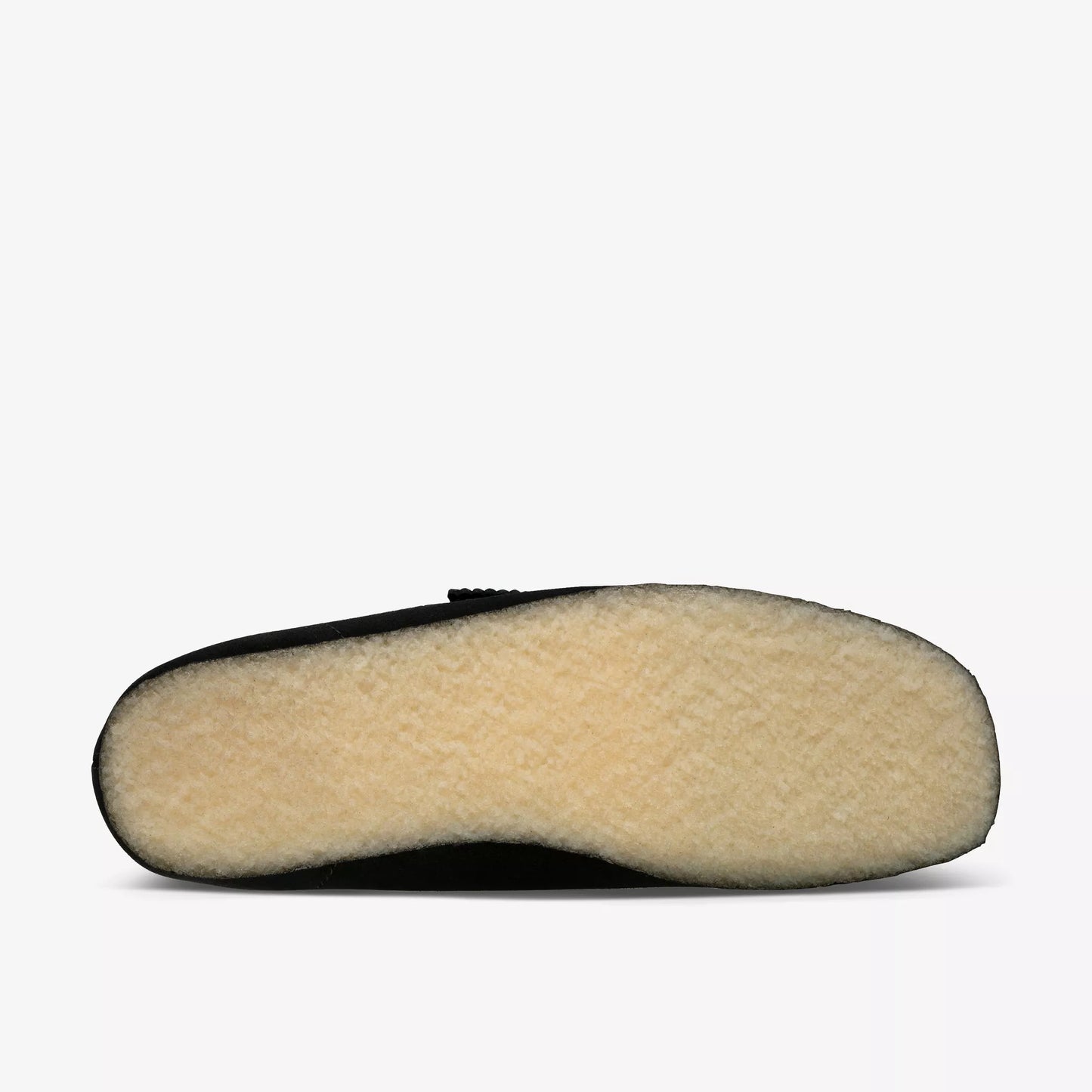Clarks Wallabee Mens Shoes 26155519 in Black Sde