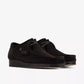 Clarks Wallabee Mens Shoes 26155519 in Black Sde