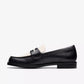 Clarks Straven Edge Black Combi Lea