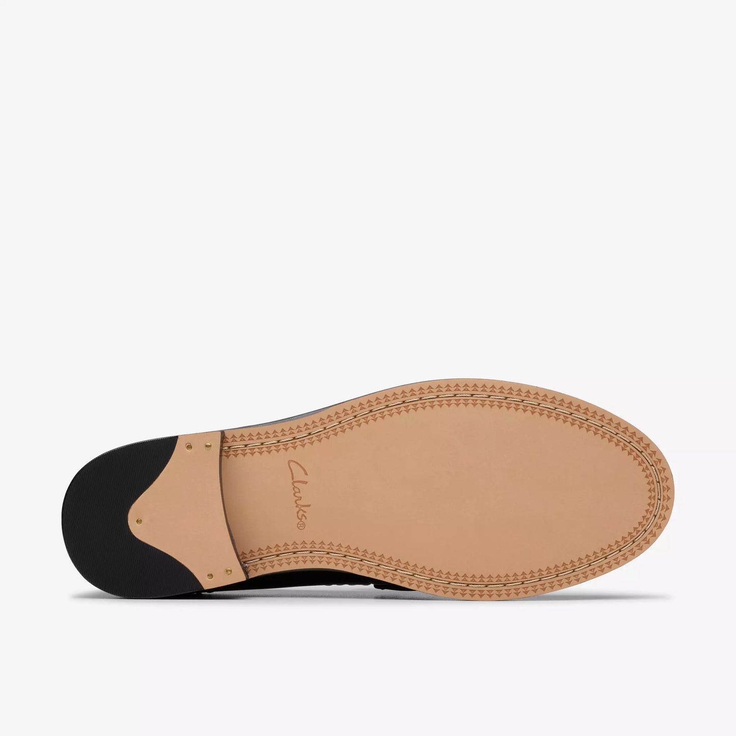 Clarks Straven Edge Black Combi Lea