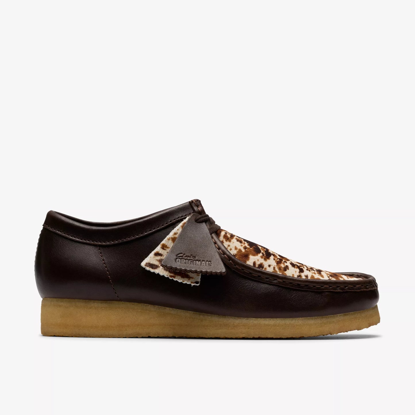 Clarks Wallabee Mens Shoes 26183768 in Brown Interest