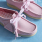 Originals Wallabee. Baby Pink Lea