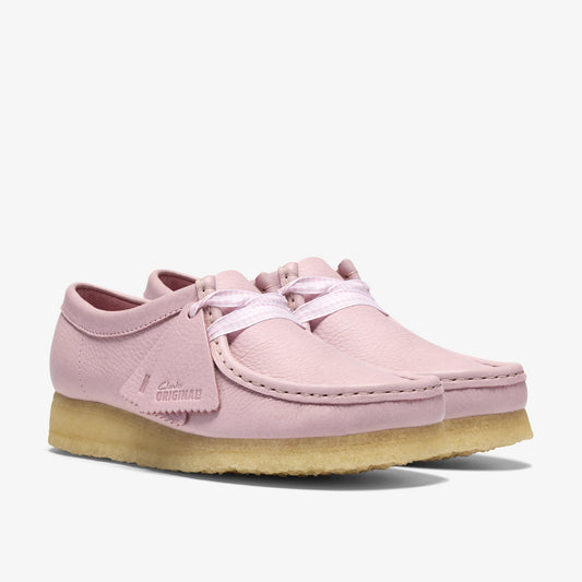 Originals Wallabee. Baby Pink Lea