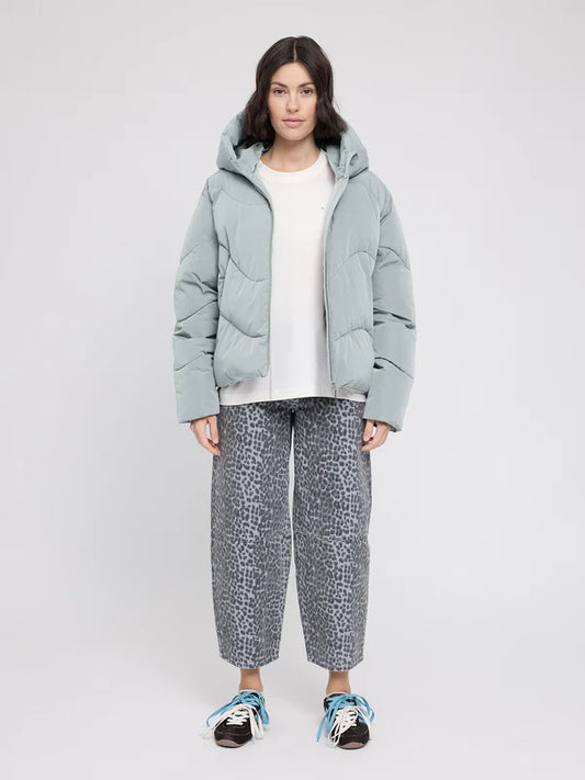 Mazine Waves Quilt Short Puffer Jacket