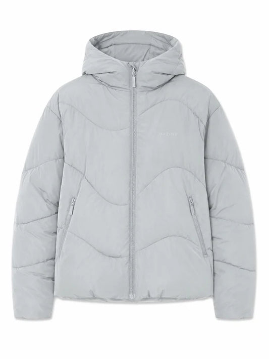 Mazine Waves Quilt Short Puffer Jacket