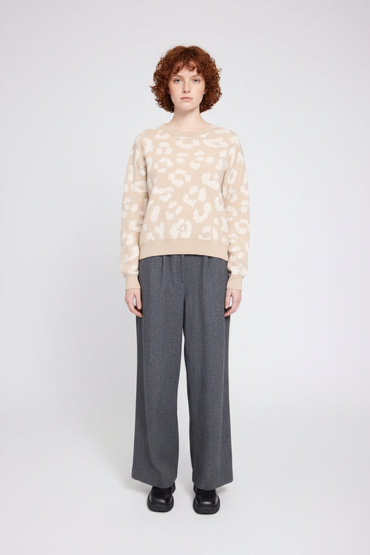 Mazine Leo Jacquard Knit Jumper