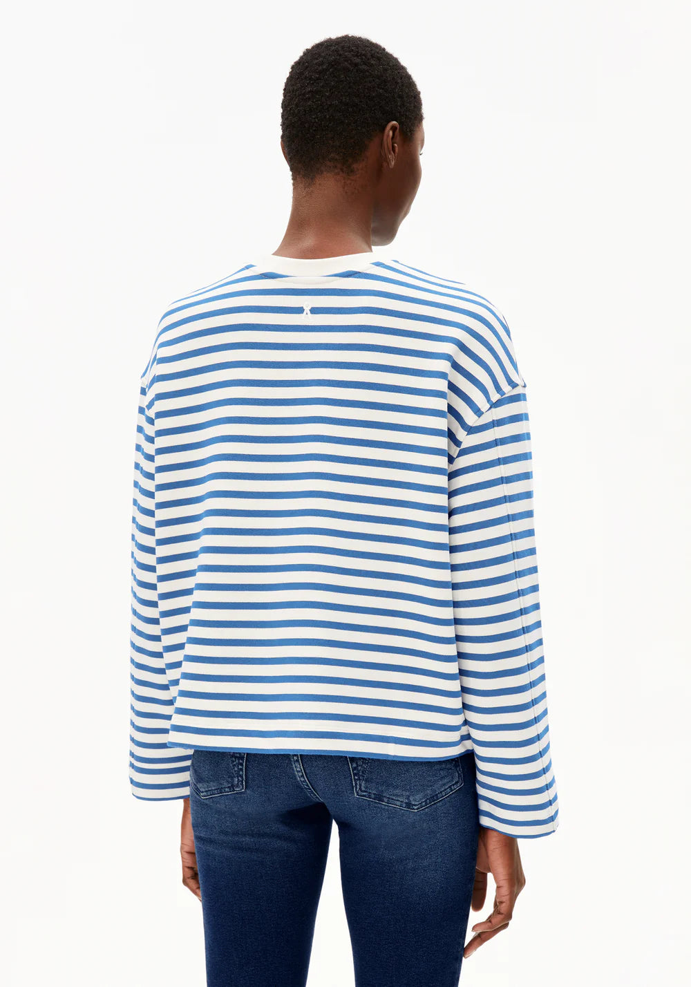 Armedangels Damen FRANKAA MAARLEN STRIPE Sweatshirts