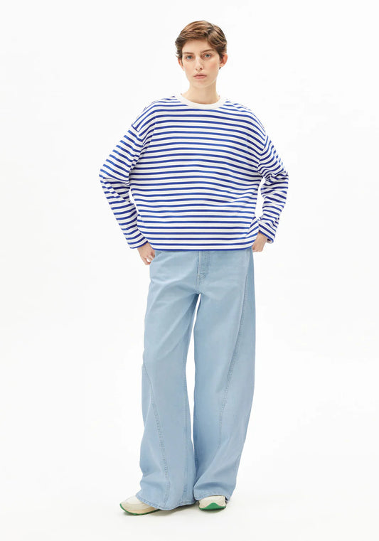Armedangels FRANKAA MAARLEN STRIPE SWEAT FS26