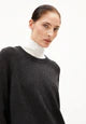 Armedangels Damen DILIRIAA REGLANA Strick Pullover in steel melange