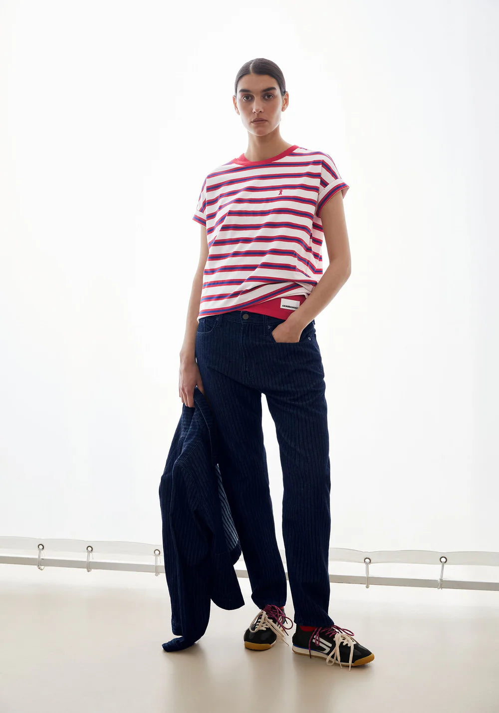 Armedangels IDAARA STRIPES T-SHIRT FS26