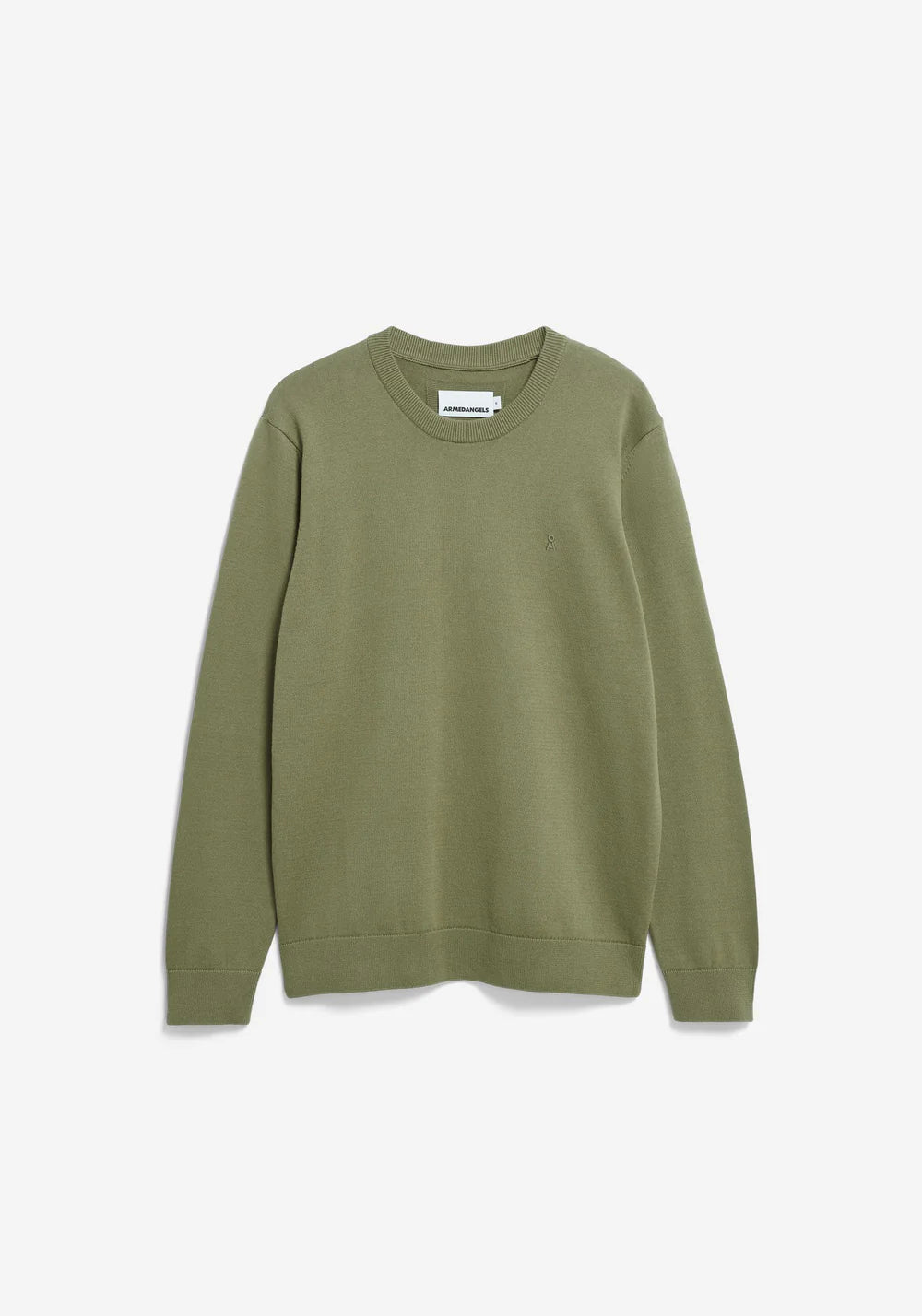 Armedangels LOUKAA KNIT SWEATER FS26 in fatigue green