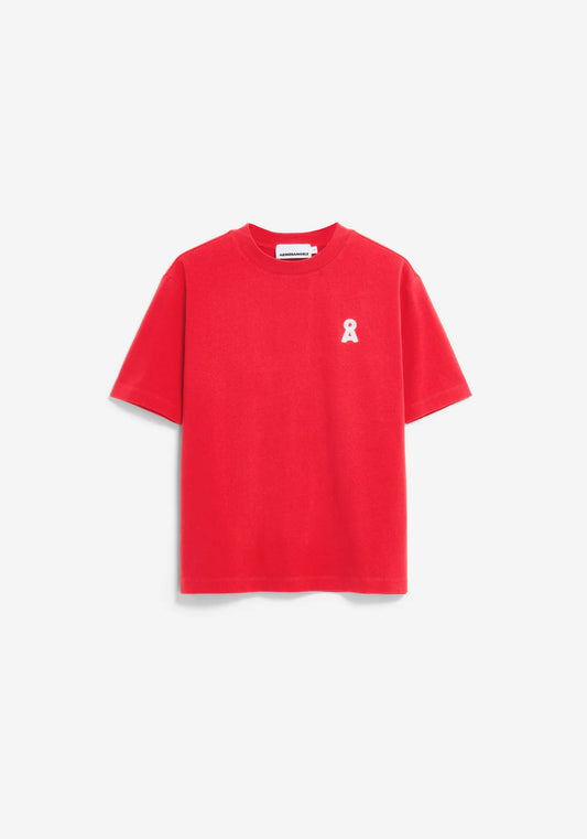 Armedangels ICONIC Å TARJAA T-SHIRT FS26 in mars red
