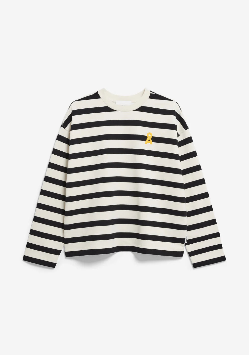 Armedangels Damen ICONIC Å FRANKAA BOLD Sweatshirts in undyed-black