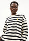 Armedangels Damen ICONIC Å FRANKAA BOLD Sweatshirts in undyed-black