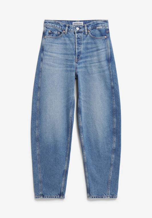 Armedangels Damen BAARELL Denims / 5 Pockets Barrel Leg Fit in crunchy