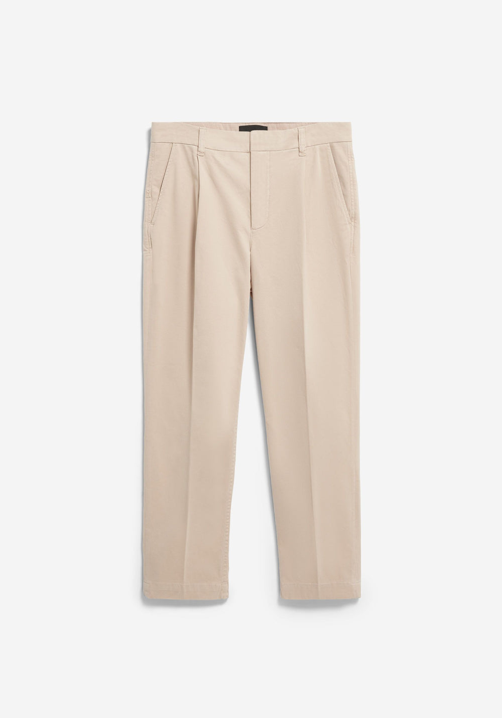Armedangels TAAMIR PLEATED CHINO PANT in sandstone