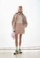 Armedangels WORKWEAR CANVAS MINI SKIRT FS25 in true camel