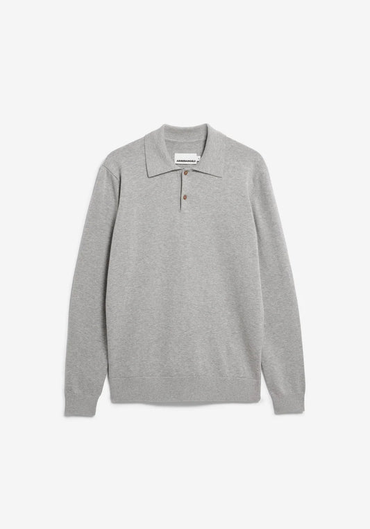 Armedangels LONGSLEEVE KNIT POLOSHIRT FS26