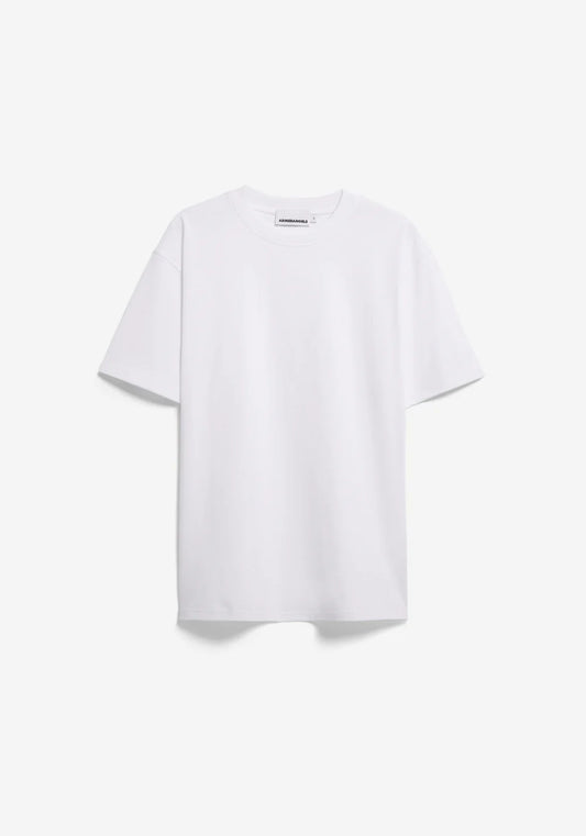 Armedangels MAARKOS HEAVY WEIGHT T-SHIRT in Weiß
