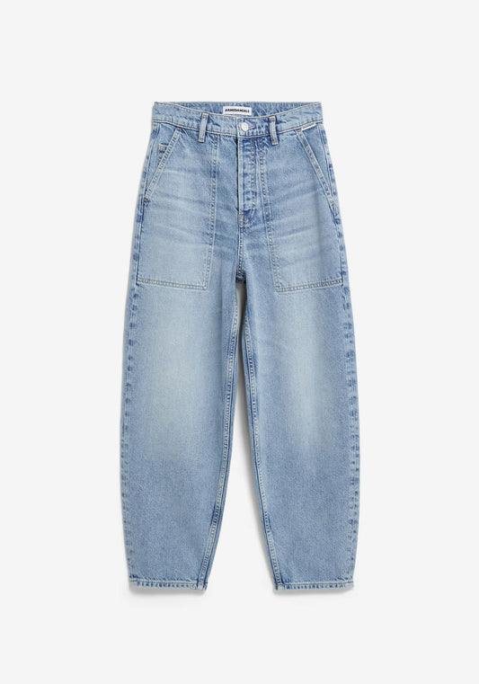 Armedangels BAARLY CARPENTER BARREL JEAN FS25 in andromedar
