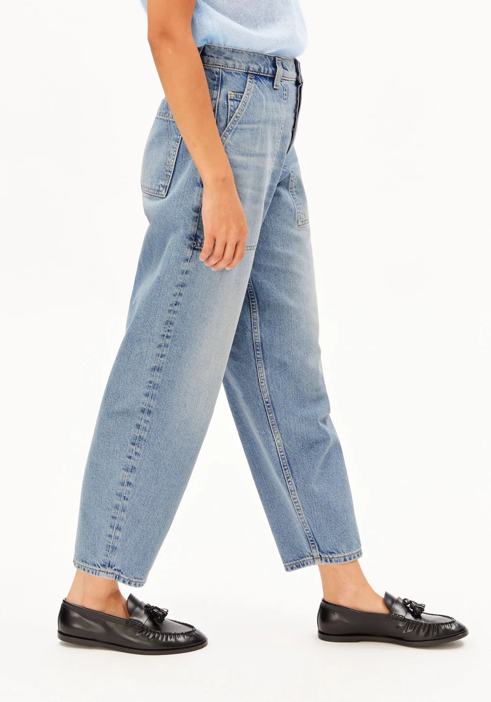 Armedangels BAARLY CARPENTER BARREL JEAN FS25 in andromedar