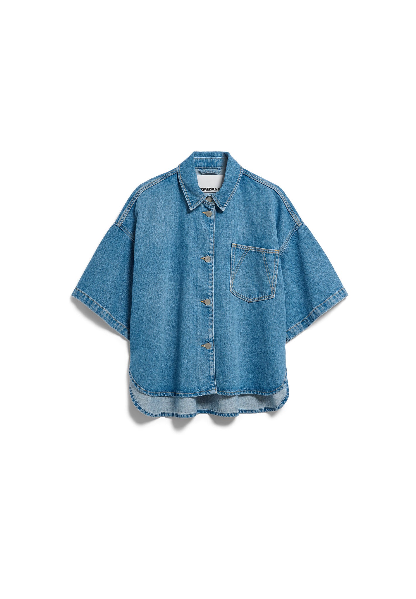 Armedangels S SLV DENIM OVERSHIRT PreWinter 26 in laguna