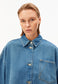 Armedangels S SLV DENIM OVERSHIRT PreWinter 26 in laguna