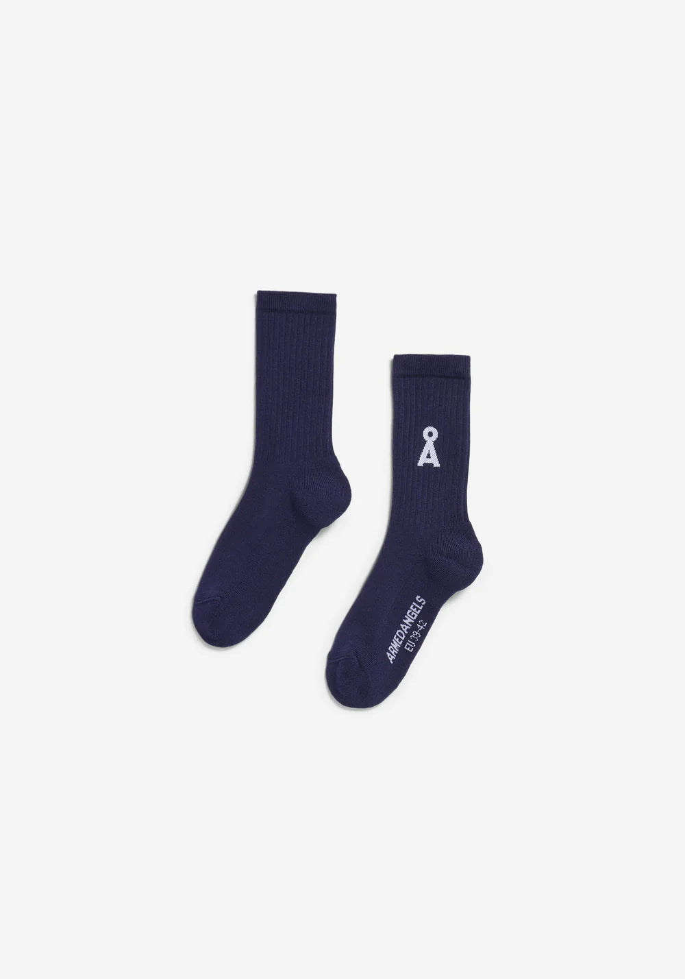 Armedangels SAAMUS BOLD SOCKS in tinted navy
