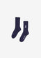 Armedangels SAAMUS BOLD SOCKS in tinted navy
