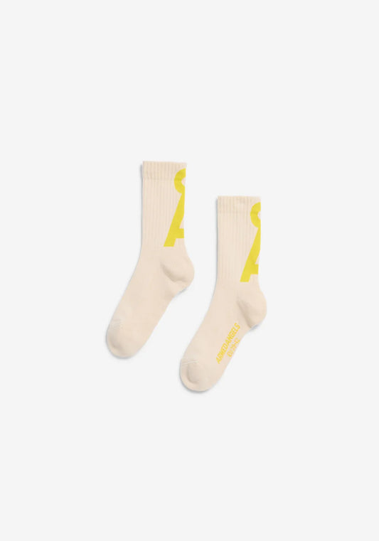 Armedangels SAAMUS SHORT SOCKS FS25 in pure-armedangels yellow